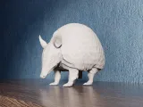 Low Poly Armadillo-6