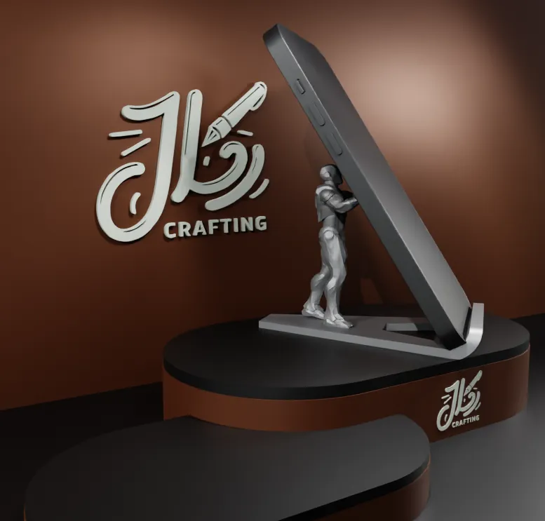 IRONMAN PHONE HOLDER STAND - 3D PRINTABLE