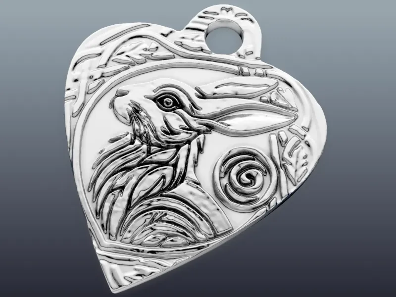 Rabbit Pendant