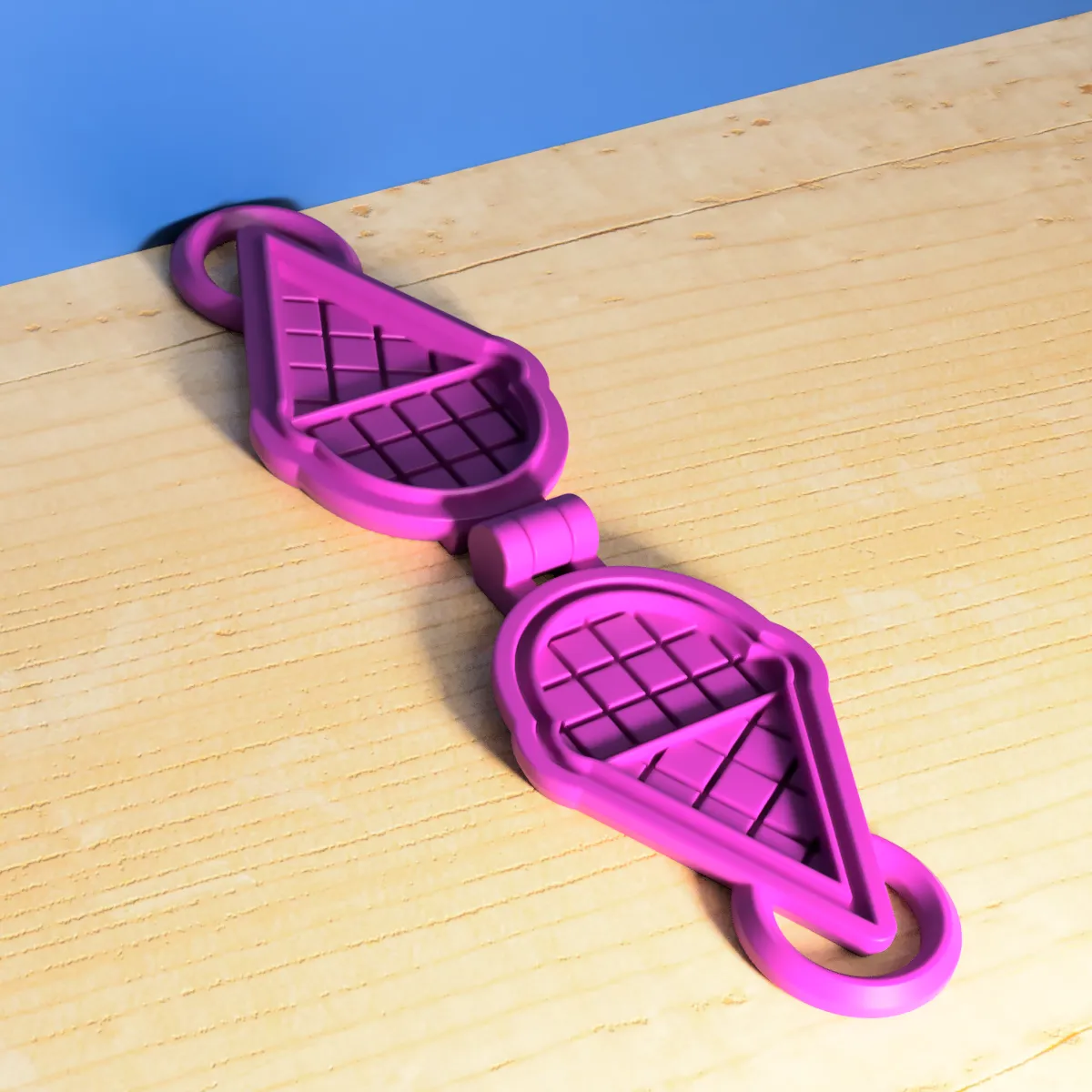 PRINT IN PLACE - WAFFLE MAKER - ICE CREAM - FOR SENSORY PLAY