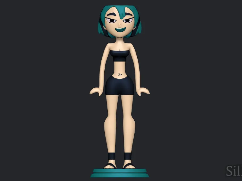 Gwen Swimsuit - Total Drama