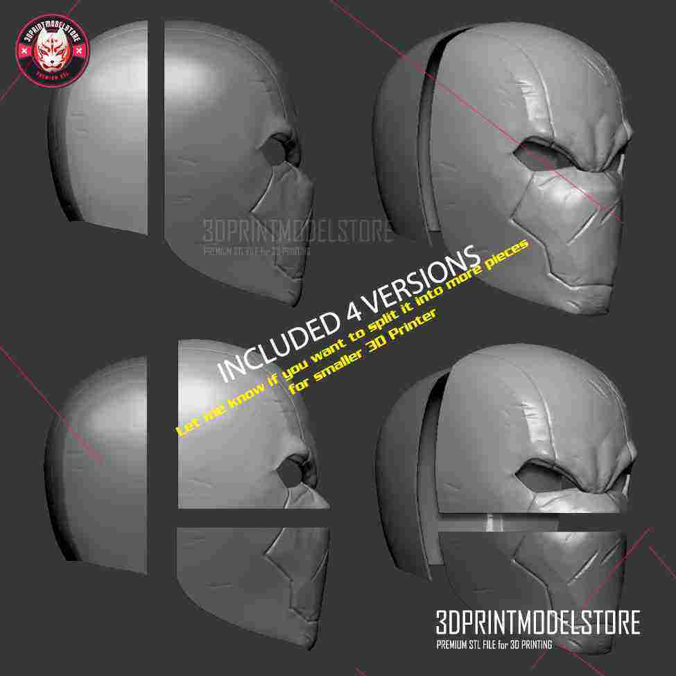 3D Printed Fortnite Drift Mask Special Kitsune Cosplay STL File by  3DprintmodelStore