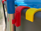 Pole Hanger - vertical snap - fi 28mm-2