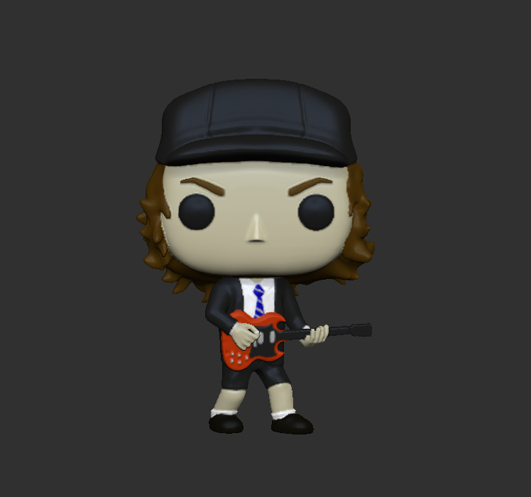 Funko Angus - AC DC | 3D models download | Creality Cloud