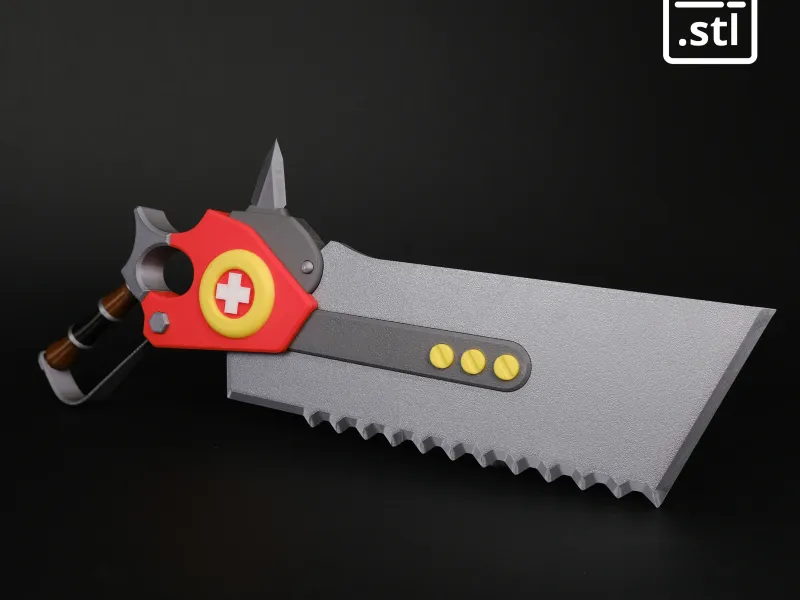 Team Fortress 2 Amputator - 3D Printable STL for Cosplay