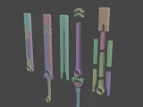 Ekko Cosplay Sword Arcane League of Legends-4