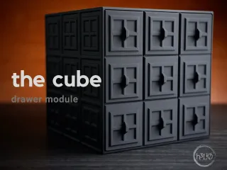 the cube · drawer module