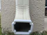 Downspout Gutter Guard 3" x 4" (set of 2 - Oval and Fitted)-0