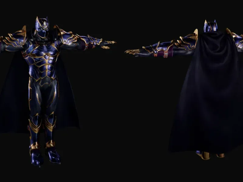 Black Panther Armor Costume Marvel vs Capcom