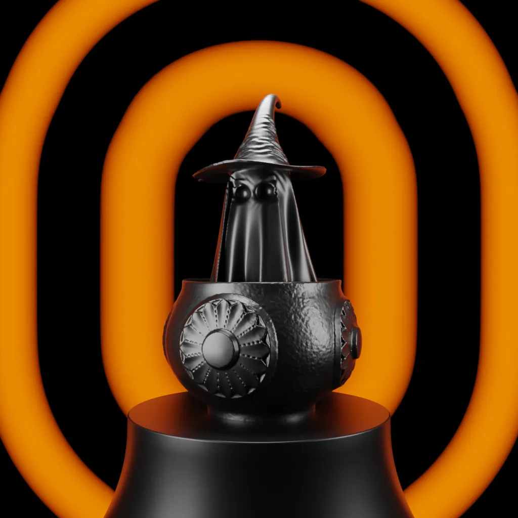 Nightmare's Gambit - Halloween Chess Set