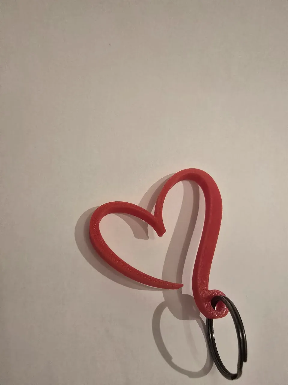 Heart keychain