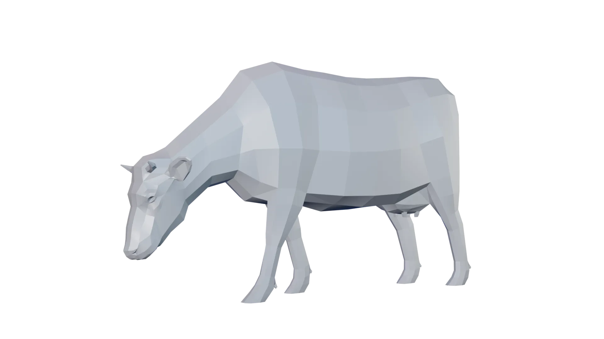 Low Poly Cow
