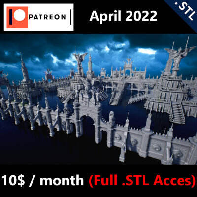 Wall - Sample from April 2022 (Patreon) 3d model