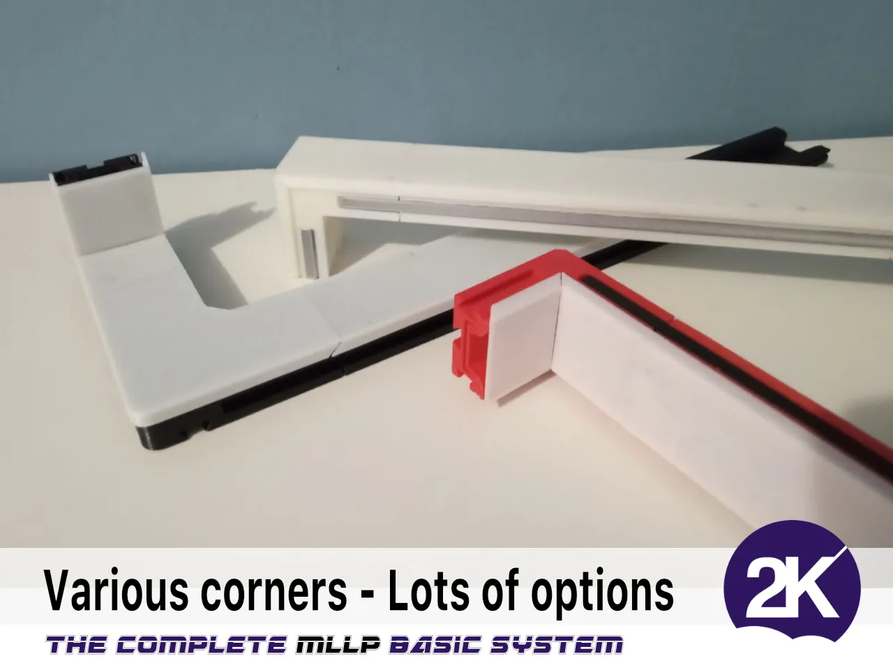 The Modular LED Light Profile, MLLP 11 for LED light strips