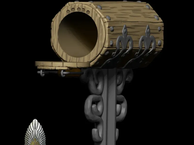 Bilbo Bag End Mailbox lord of the rings 3D DIGITAL DOWNLOAD