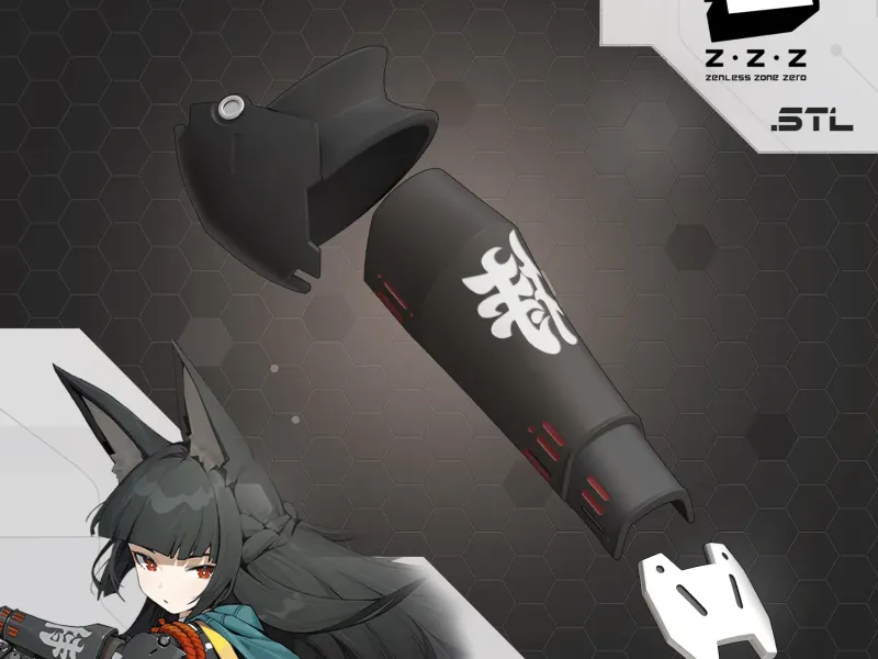 ZZZ Hoshimi Miyabi Arm Guard Zenless Zone Zero cosplay