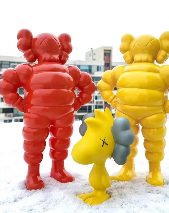 Kaws Chum x Woodstock Fan Art Toy