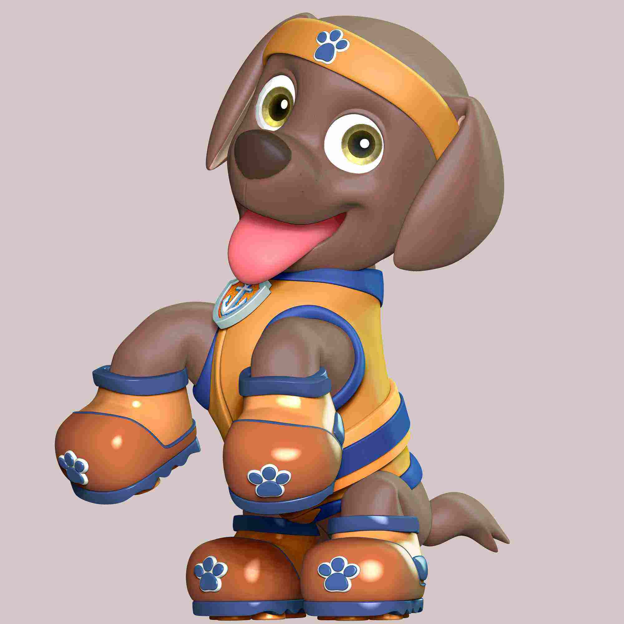 Zuma Sports Uniform - Paw Patrol, 3D models download