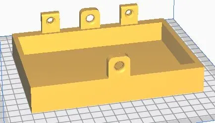 Battery holder for amped outdoors 32v short lithium battery
