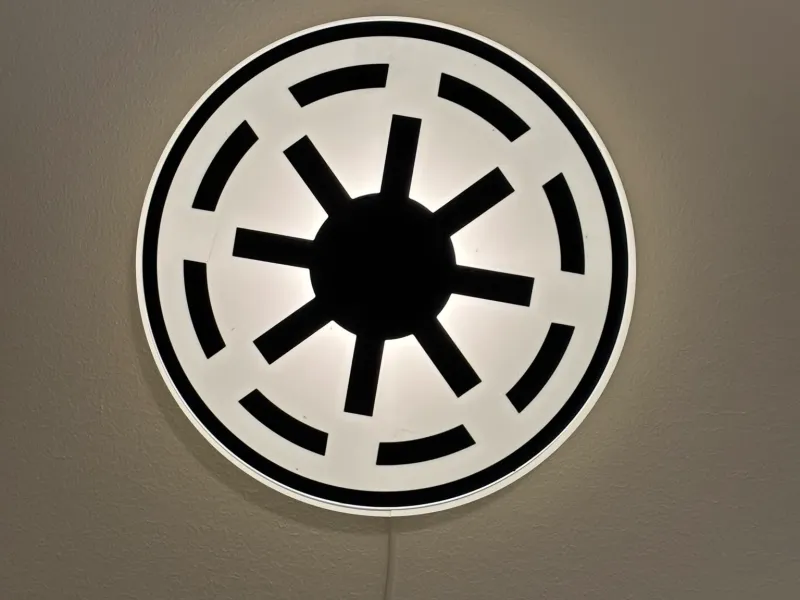 Star Wars Galactic Republic lamp