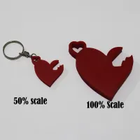 Valentine You Hold The Key To My Heart KeyChain-0