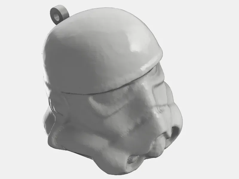 STORM TROOPER HELMET KEYCHAIN