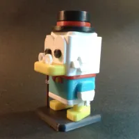 SQUARED SCROOGE MCDUCK - DISENY CHARACTERS COLLECTION-1