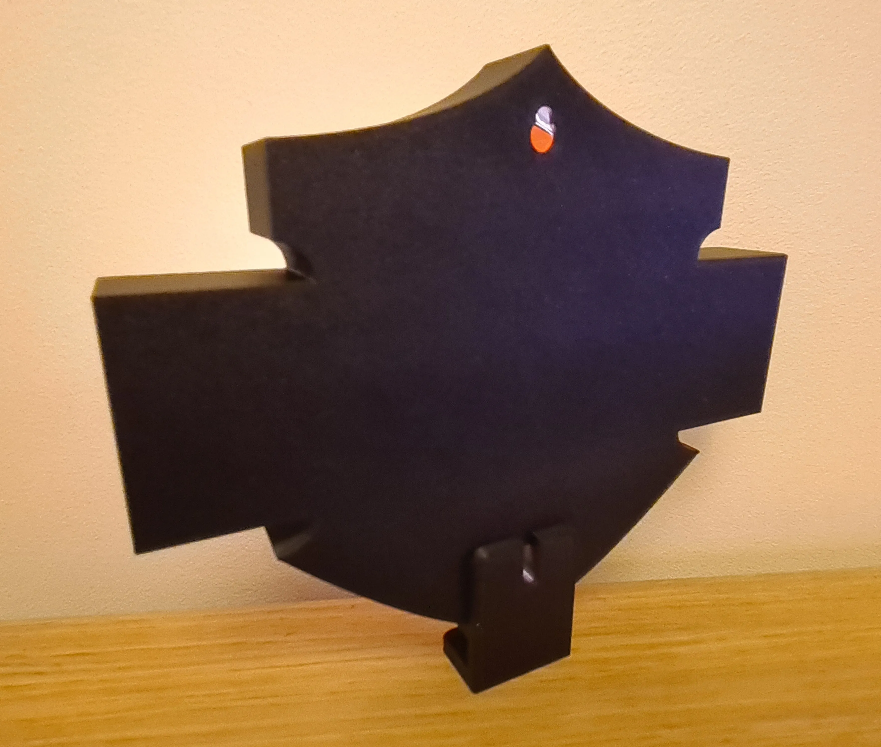 Harley Davidson Motorcycles Lightbox Wall Mounted Desk Stand