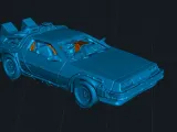 SCAN - BACK TO THE FUTURE - 1:8 - DeLorean-0