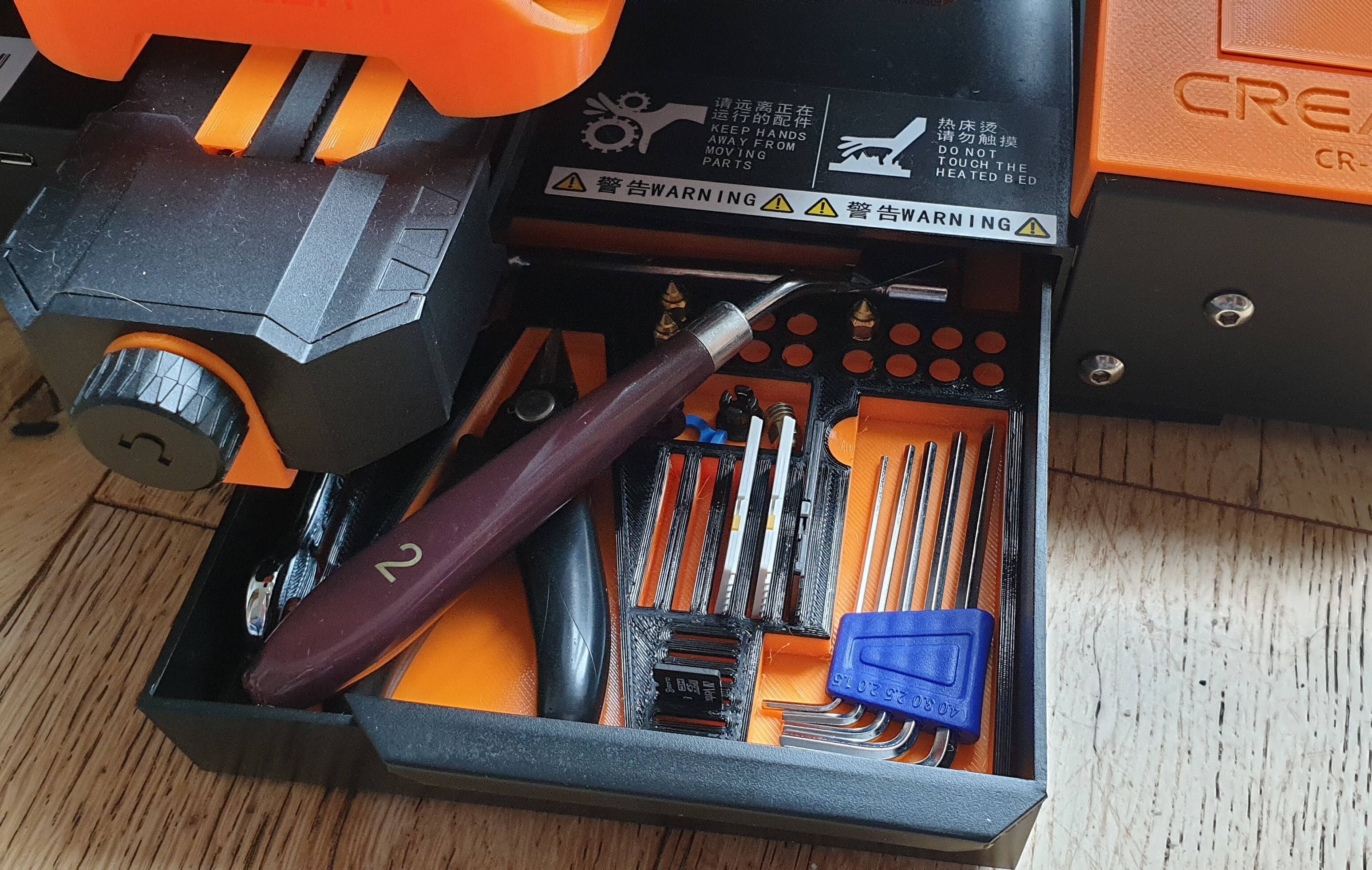 CR-6 SE Tool Accessories Drawer Insert Organiser / Oganizer-8