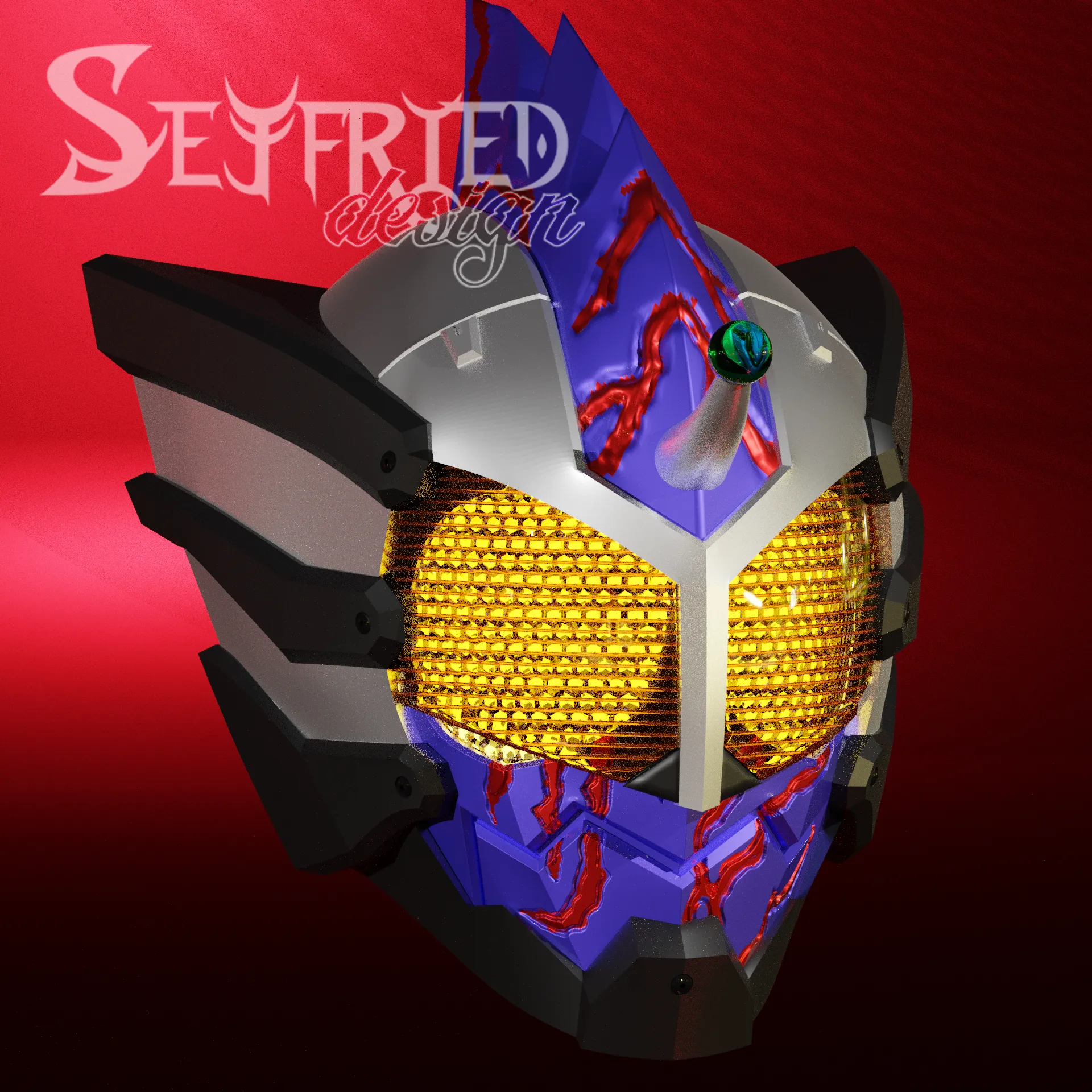 Kamen rider Amazon Neo 3D printable cosplay stl