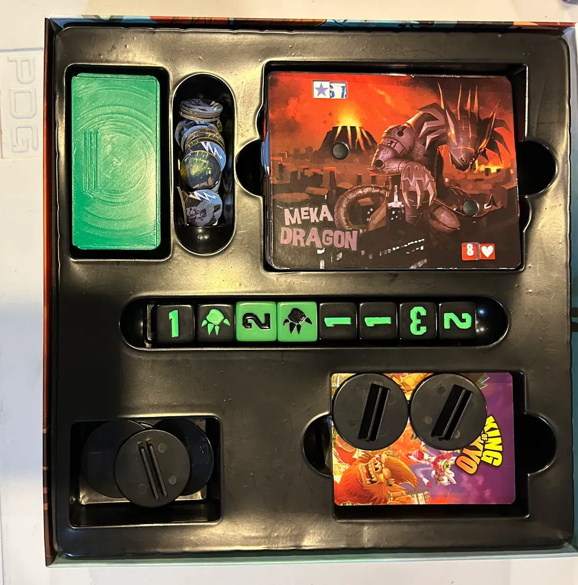 King of Tokyo Energy Cubes Box