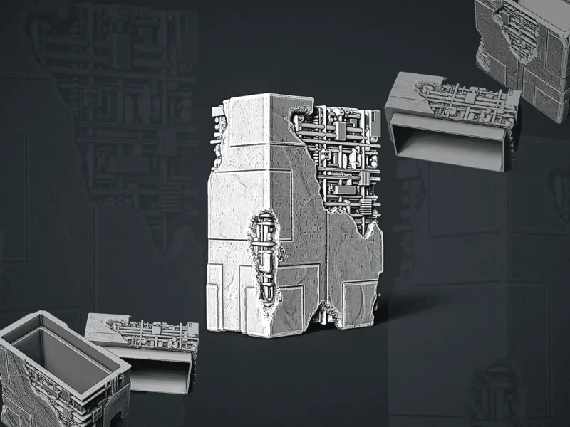 Sci-Fi Tech Container #RoZ