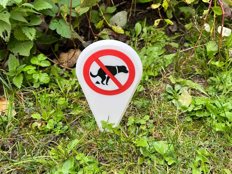Prohibition of walking dogs