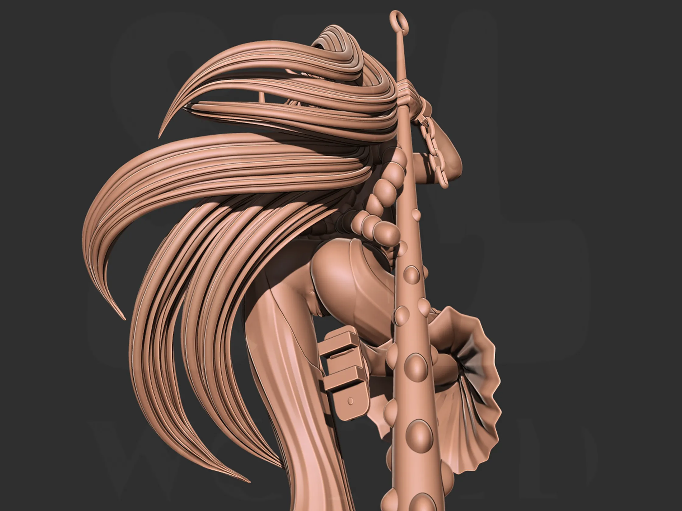 Yamato - One piece NSFW 3d print model