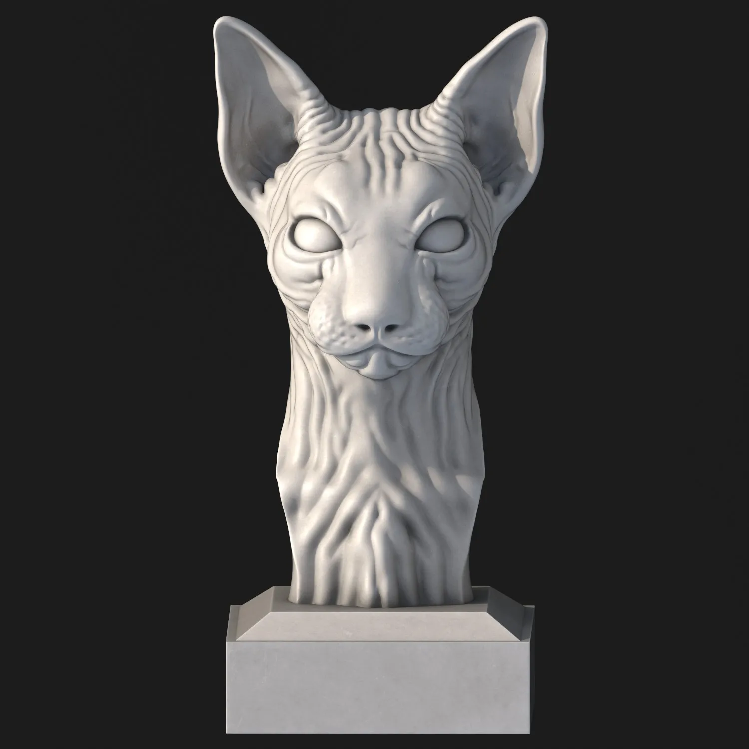SPHYNX CAT SCULPTED