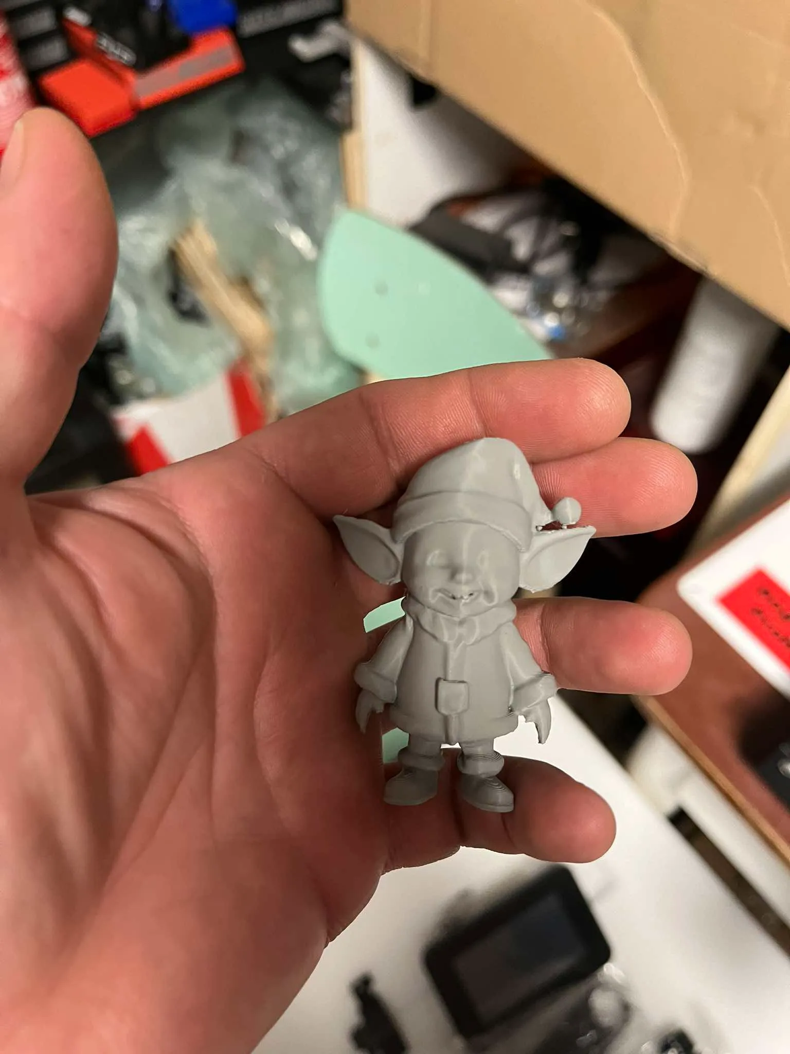 Christmas elves, dwarves, Santa's helpers