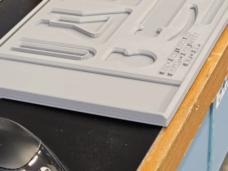 Chemistry Equipment stencil