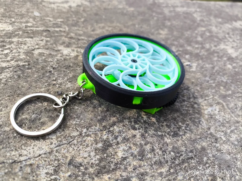 "Flywheel Illusion Fidget Toy"