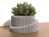 brutalist style planter-0