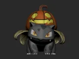 Pokemon - Ivysaur Halloween-2