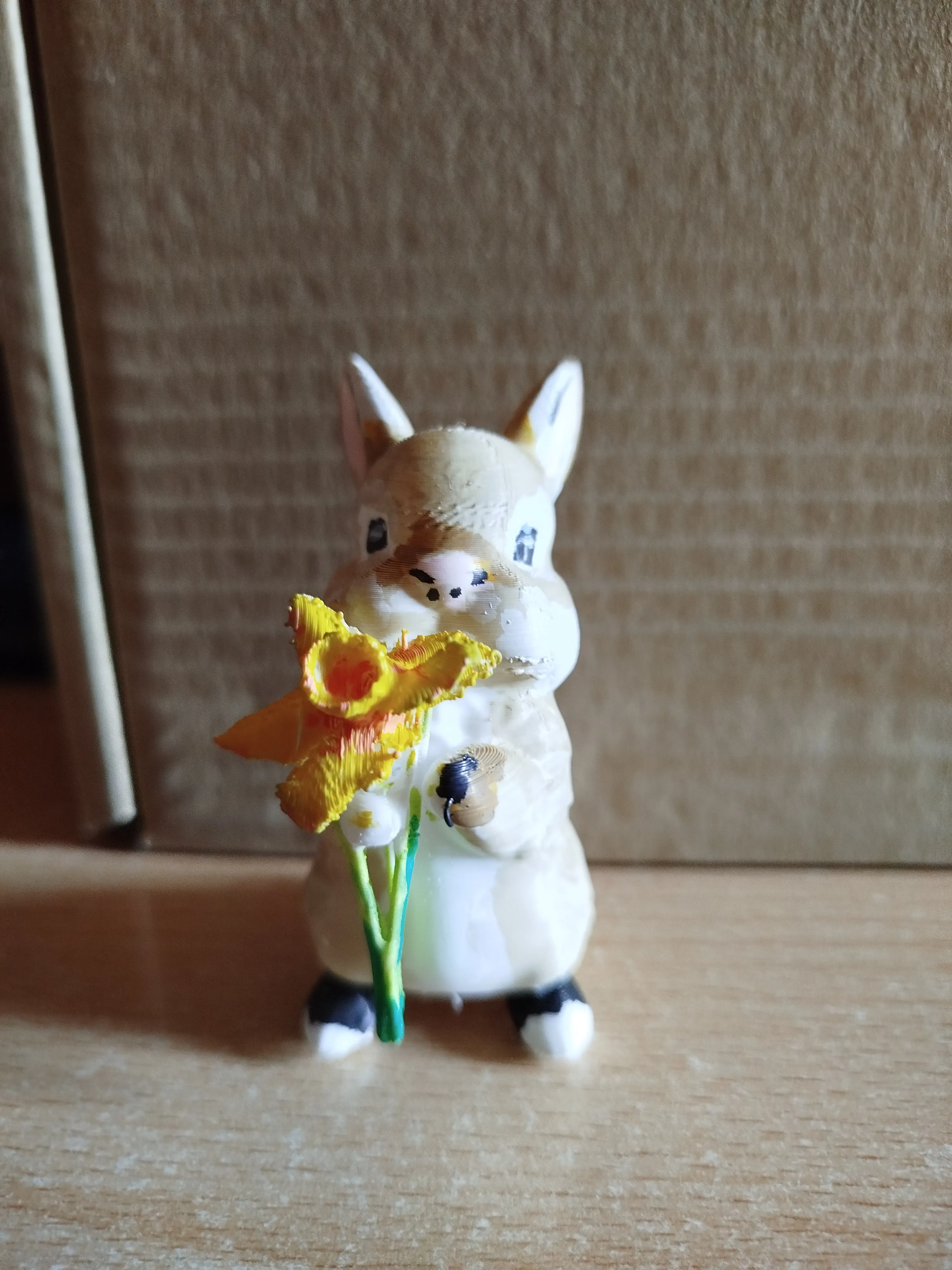 Easter Rabbit in Flower