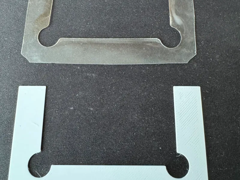CRL Clear Gasket Replacements for Vienna Hinges (V1E4GKCL)