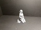 Kneeling Sylvan Elf: Fantasy Miniature-1