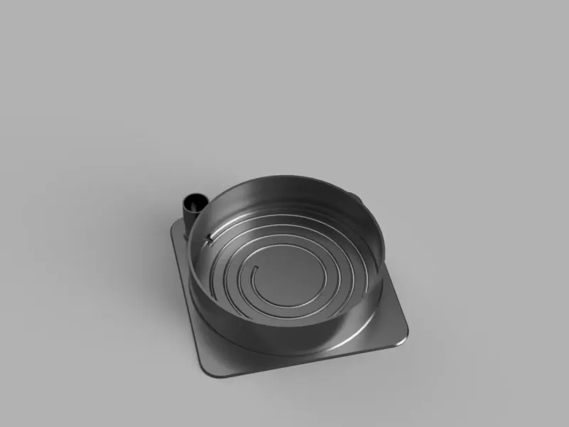 Resin bottle stand