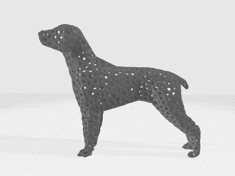 DOG STANDING POSE