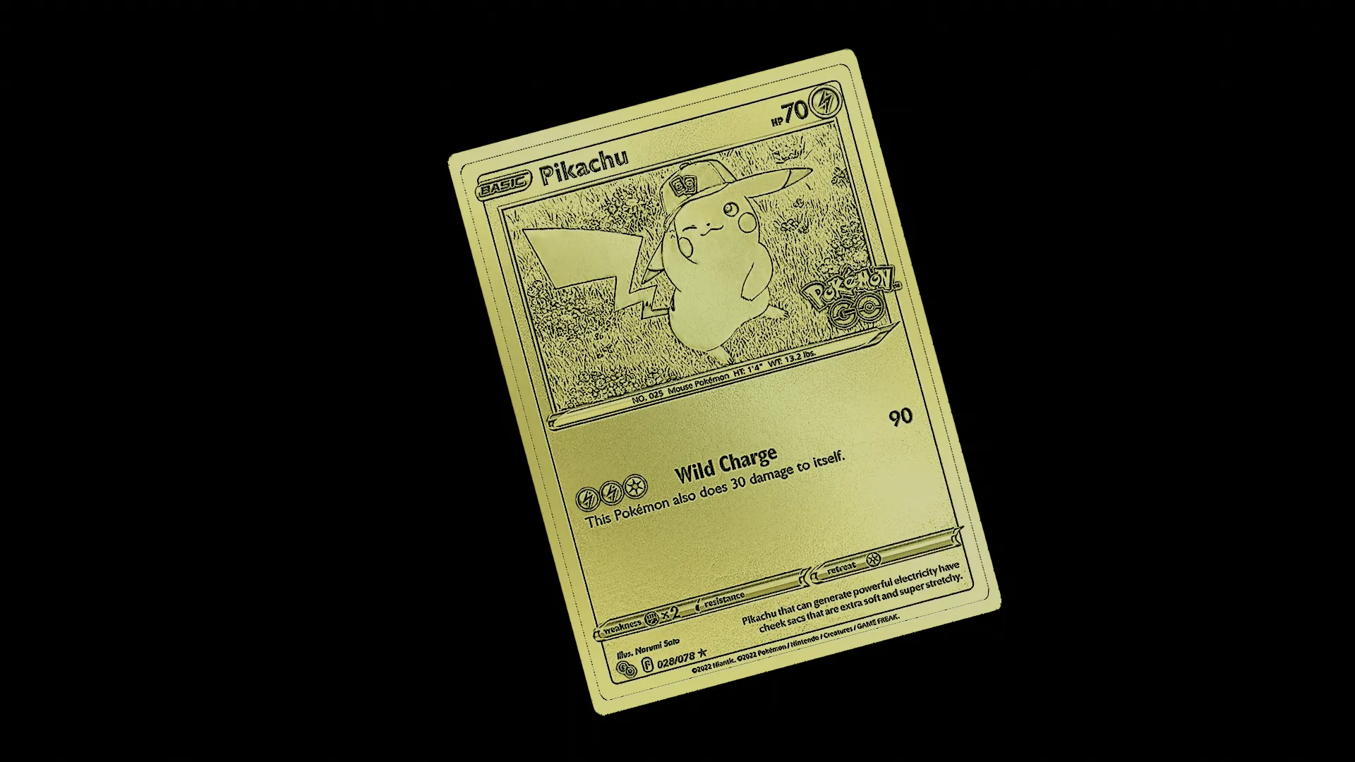 zombie pikachu pokemon card Pokemon Card Sword & Shield Pokemon Go Card File Set Japanese Pikachu –  N4YTCG main image 1