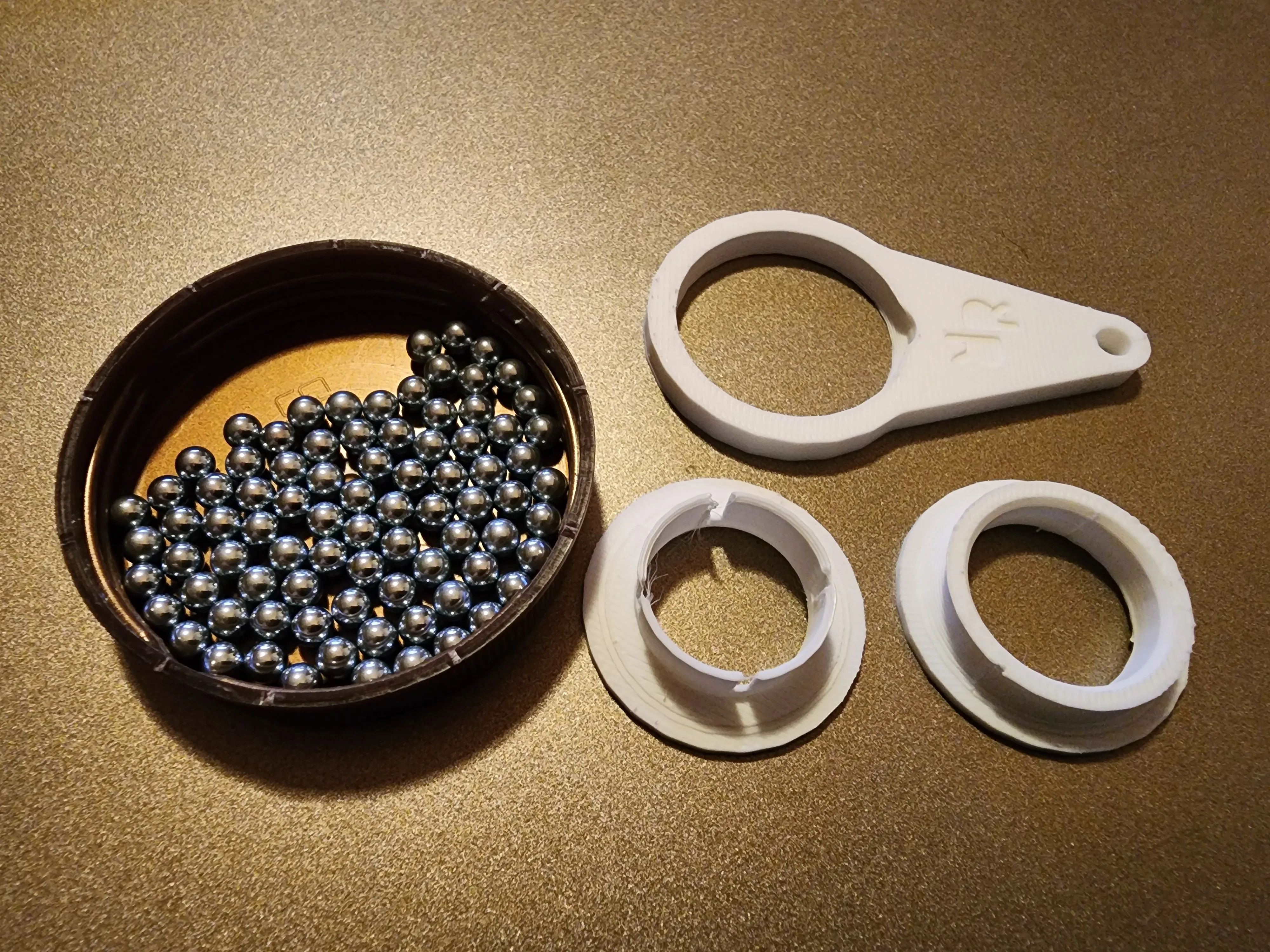 3D Printer Files | 3MF File | Fidget Keychain Spinner V1 | Creality Cloud