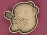 Cortante + Estampa de Carpincho / Capybara Cutter + Stamp-0