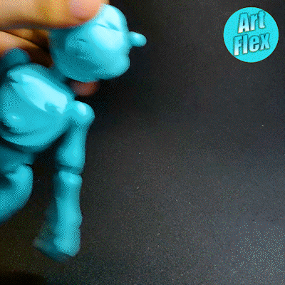 FLEXI ROBOT TOY PRINT IN PLACE